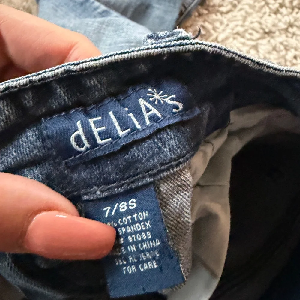 dELiA*s Classic super cute light blue denim pants Blue Boot Cut Jeans your wardr